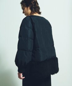 GRACE CONTINENTAL ボアコンビダウンジャケット