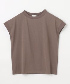 ANY ニットリブフレンチスリーブプルオーバー