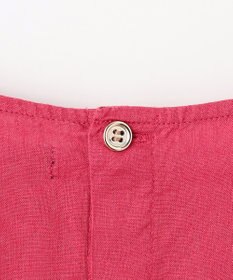 ANY 【手洗い可】ヨーロピアンリネンツイストスリーブブラウス