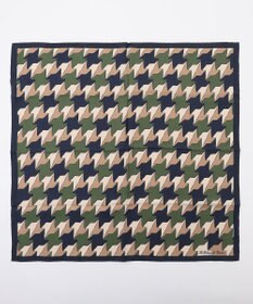 JOSEPH ABBOUD 【イタリア製・Holliday&Brown】ビッグハウンドトゥースプリント スカーフ