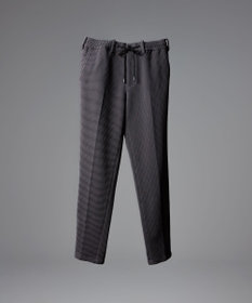 JOSEPH HOMME 【オリジナル素材 /ウエストゴム仕様】ライトタックジャージー  ドロスト付テーパードパンツ / PEGG CONVERTIBLE グレー系