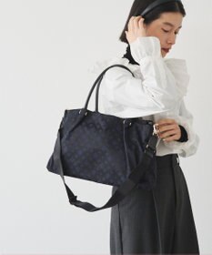 russet 《A4サイズ収納可能》ナイロン三層2WAYトートバッグ(CE-1586)