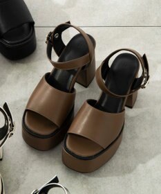 WEGO ストーム付きヒールサンダル