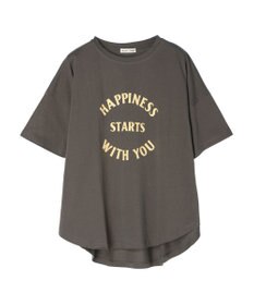 CRAFT STANDARD BOUTIQUE シルケット天竺　ロゴＰＴ裾ラウンドチュニックＳ／Ｓ