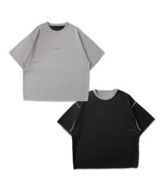 WEGO 【ユニセックス着用アイテム/リバーシブル】リバーシブルワンポイントT（S）