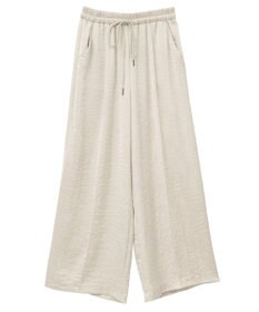 YECCA VECCA ビンテージサテンイージーワイドパンツ