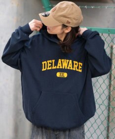 WEGO 【ユニセックス着用ITEM/SMLサイズ展開】グラフィックロゴプルパーカー