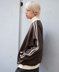 WEGO 【ユニセックスITEM/MLサイズ展開】ラグランライントラックジャケット