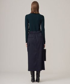 ICB 【CLASSY.1月号掲載・新色追加・洗える】エクストラファインメリノ タートルネックプルオーバー