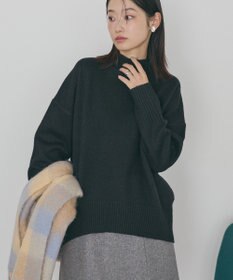 AMERICAN HOLIC モックネックコクーンニットプルオーバー