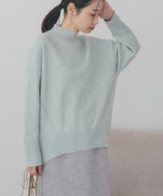 AMERICAN HOLIC モックネックコクーンニットプルオーバー