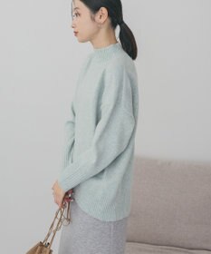 AMERICAN HOLIC モックネックコクーンニットプルオーバー