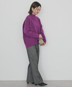 AMERICAN HOLIC モックネックコクーンニットプルオーバー