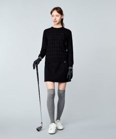 23区GOLF 嬉しいセット企画【ニット＋リバーシブルスカート】【WOMEN】 カラーニットアップ