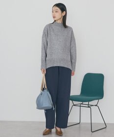 AMERICAN HOLIC モックネックコクーンニットプルオーバー