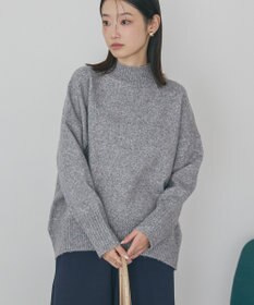 AMERICAN HOLIC モックネックコクーンニットプルオーバー