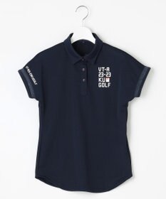 23区GOLF 【WOMEN】エイトロックカノコ カラーポロシャツ