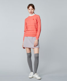 23区GOLF 嬉しいセット企画【ニット＋リバーシブルスカート】【WOMEN】 カラーニットアップ