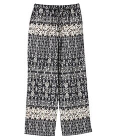 AMERICAN HOLIC パネルプリントリラックスパンツ