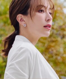 Tiaclasse 【金属アレルギー対応】ハートモチーフピアス