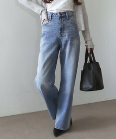 WEGO 【XS～Lサイズ展開/美脚】ストレートデニムパンツ