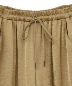 YECCA VECCA ビンテージサテンイージーワイドパンツ