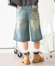 WEGO ロゴスタッズハーフパンツ