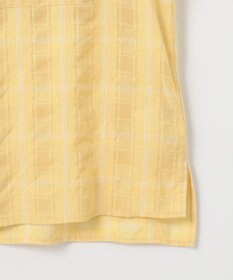 J.PRESS LADIES 【洗える】SHEER チェック シャツ ブラウス