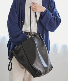 WEGO タックデザイントートバッグ