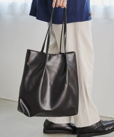 WEGO タックデザイントートバッグ