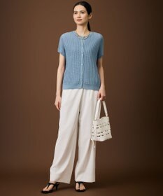 自由区 【SHIHOさん着用・機能性抜群・旬シルエット】ファンクショナルブロード カーブパンツ