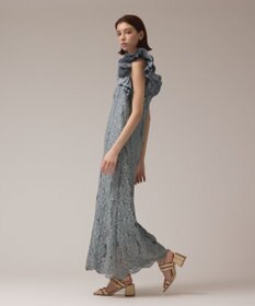 GRACE CONTINENTAL フリルレースワンピース