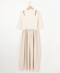 組曲 L 【組曲×setsuko sagittaire】ニットコンビドレス