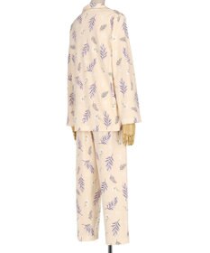 Wing パジャマ 長袖 長ズボン 綿100％ スムース素材 レディース EP5065 ウイング／ワコール