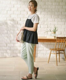 組曲 L 【WEB限定】レリーフジャガードキャミツインセット