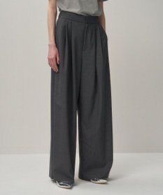 ATON WOOL TROPICAL | ワイドイージーパンツ