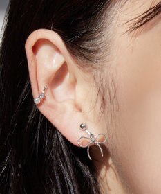 Tiaclasse 【選べる2種類】パールイヤーカフ