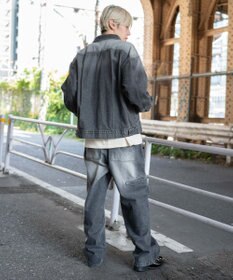 WEGO 【ウエストゴム/MLサイズ展開】ージーダブルニーパンツ