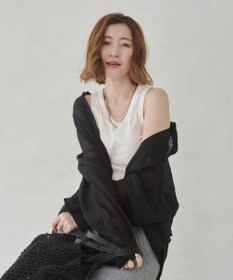 WEGO 【カップ付き】接触冷感なちゅ盛れカップインタンクトップ