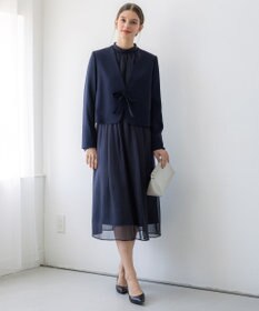 23区 S 【APPLAUDIR】クリアジョーゼット 3WAYコンパクトジャケット