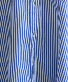 WEGO 着丈が選べる オーバーサイズ バンドカラー シャツ / ストライプ / 無地