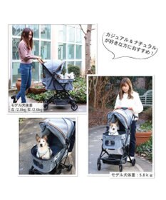 PET PARADISE smooca コンパクト ペットカート 《デニム調》