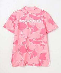 PW CIRCULUS 【MEN】WATER SURFACE プリントモックネックT ゴルフウェア レディース