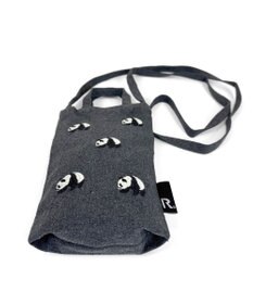 ROOTOTE 1279【スマホショルダー】CJ.ベビールー.パンダ.リサイクルコットン-A