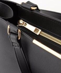 ANY 【2WAY】スクエアメタルハンドバッグ