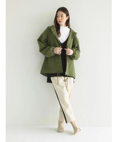 CRAFT STANDARD BOUTIQUE 【2点セット】洗える 60/2 14G片畦Vネックベスト+ロンTEE SET