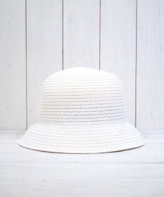 石田製帽 インディゴコットンブレード　バケットハット