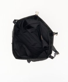 russet ナイロンジャガードメタルバックルショルダーバッグ L(CE-1656)