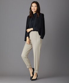 BEIGE， 【L-size】EVA / ハイネックロングスリーブブラウス