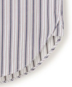 J.PRESS MEN オーガニックコットン ダブルチューブマルチストライプ シャツ